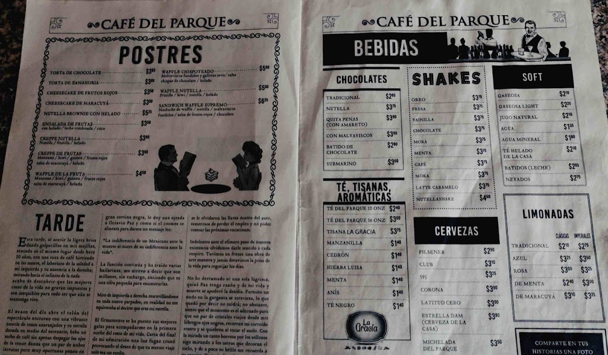 Menu Café Del Parque-7