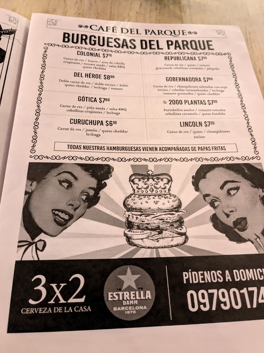 Menu Café Del Parque-8